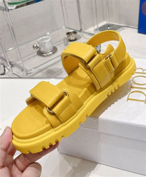 dior tan sandals|christian Dior sandals women's.